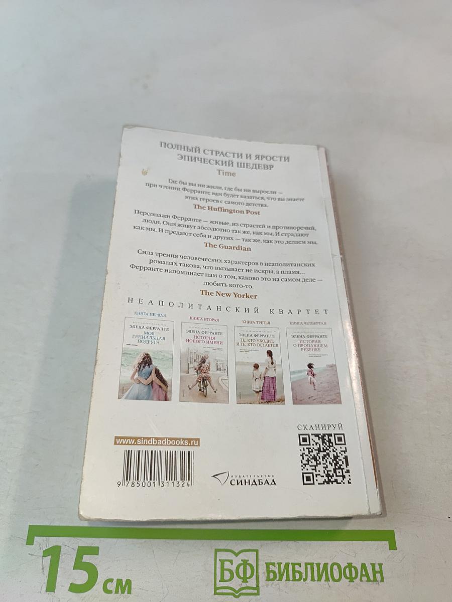 Те, кто уходит, и те, кто остается. Моя гениальная подруга. Книга третья