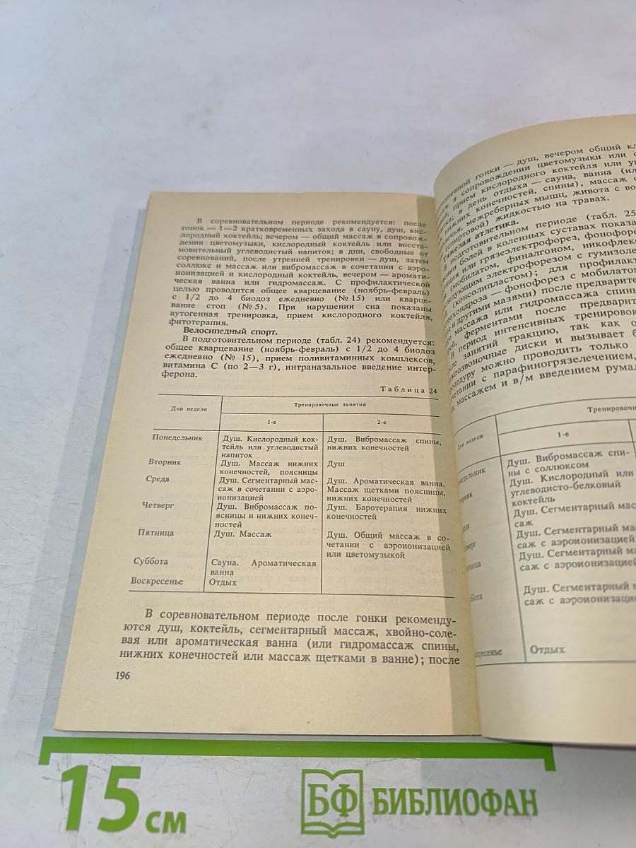 Реабилитация в спорте