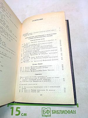 Поэтические течения в русской литературе конца XIX – начала XX века. Хрестоматия