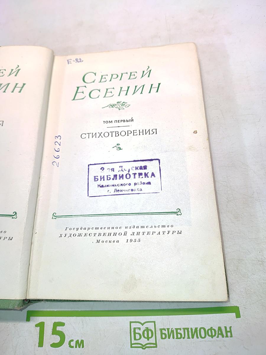 Стихотворения. Том первый