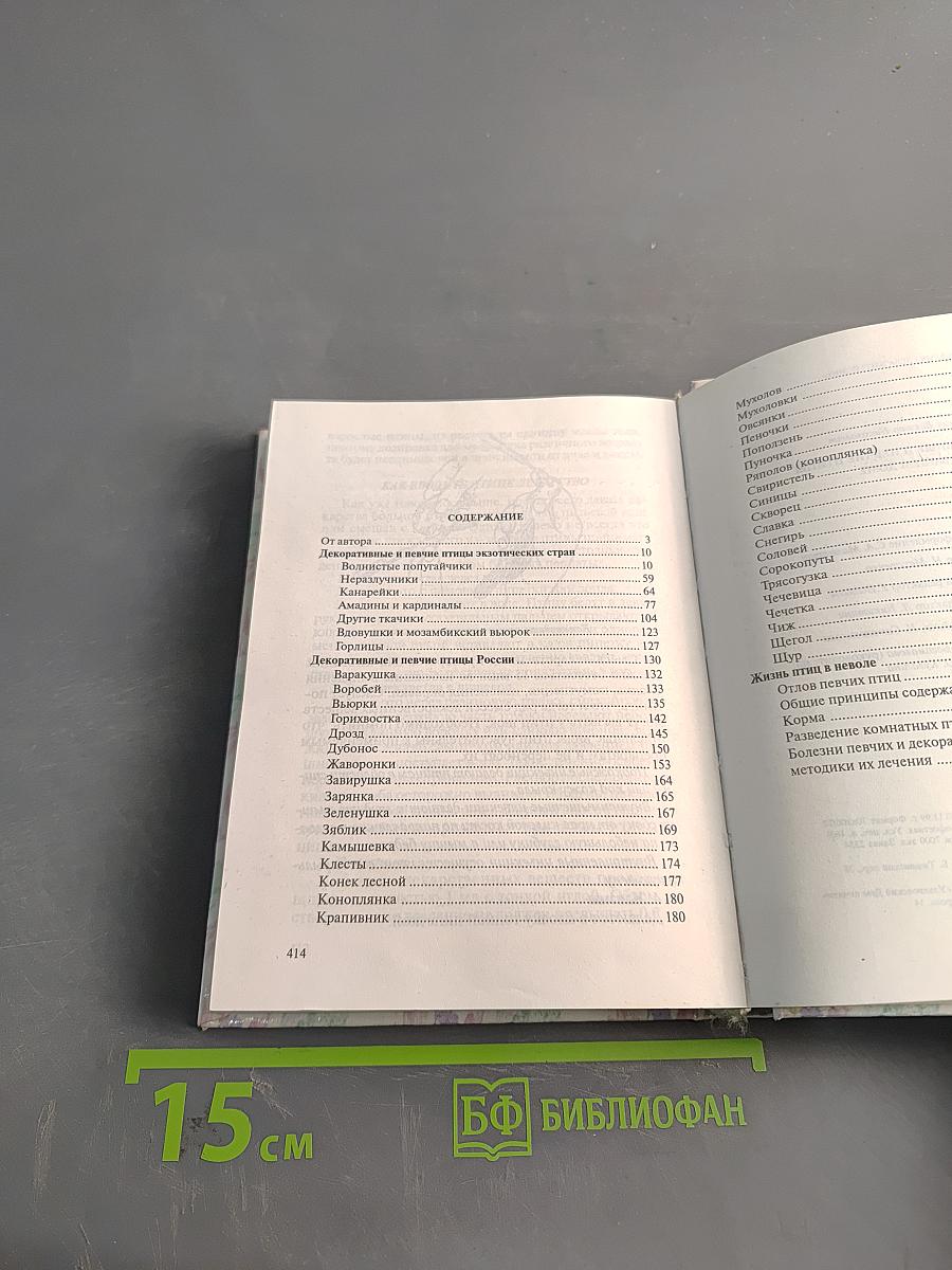 Декоративные и певчие птицы в вашем доме