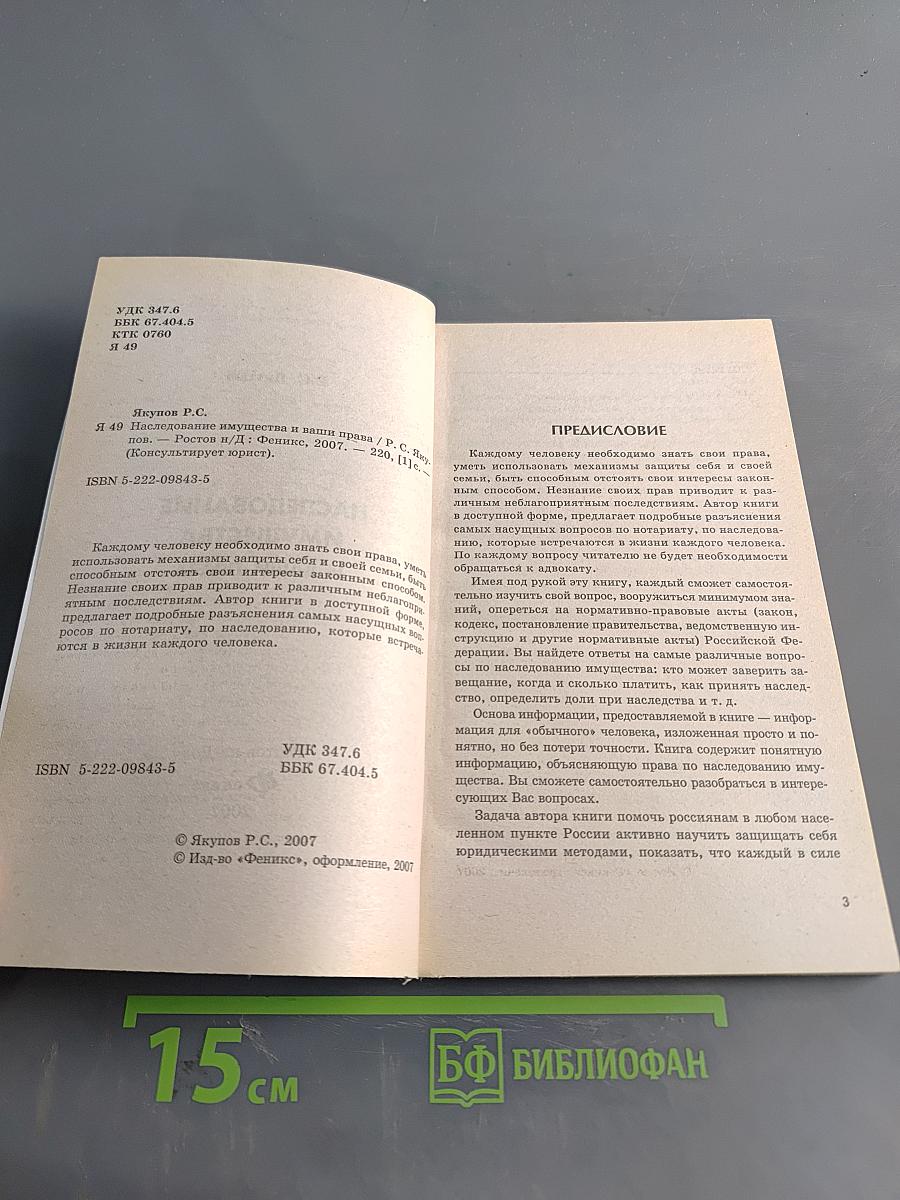 Наследование имущества и ваши права