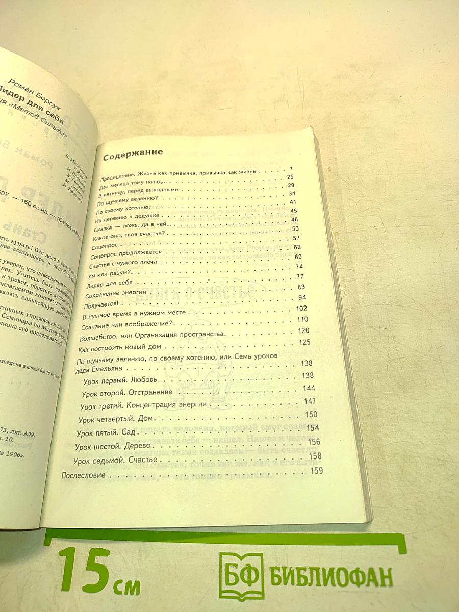 Метод Сильвы. Лидер для себя