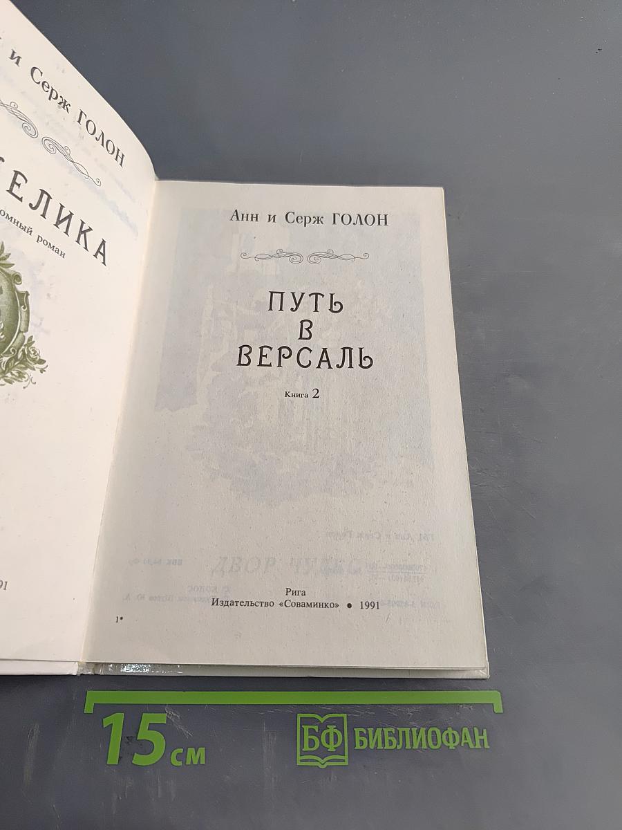 Анжелика. Путь в Версаль. Книга 2