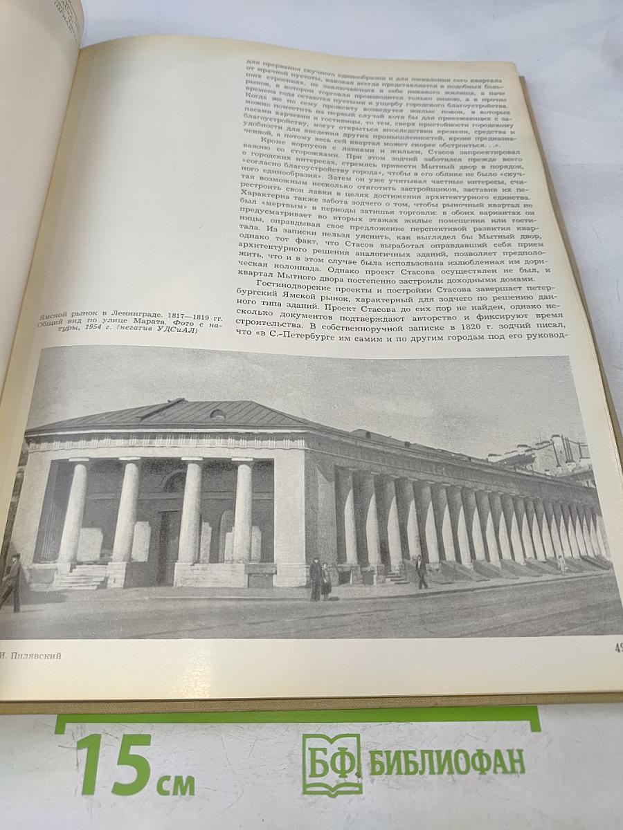 Стасов. Архитектор