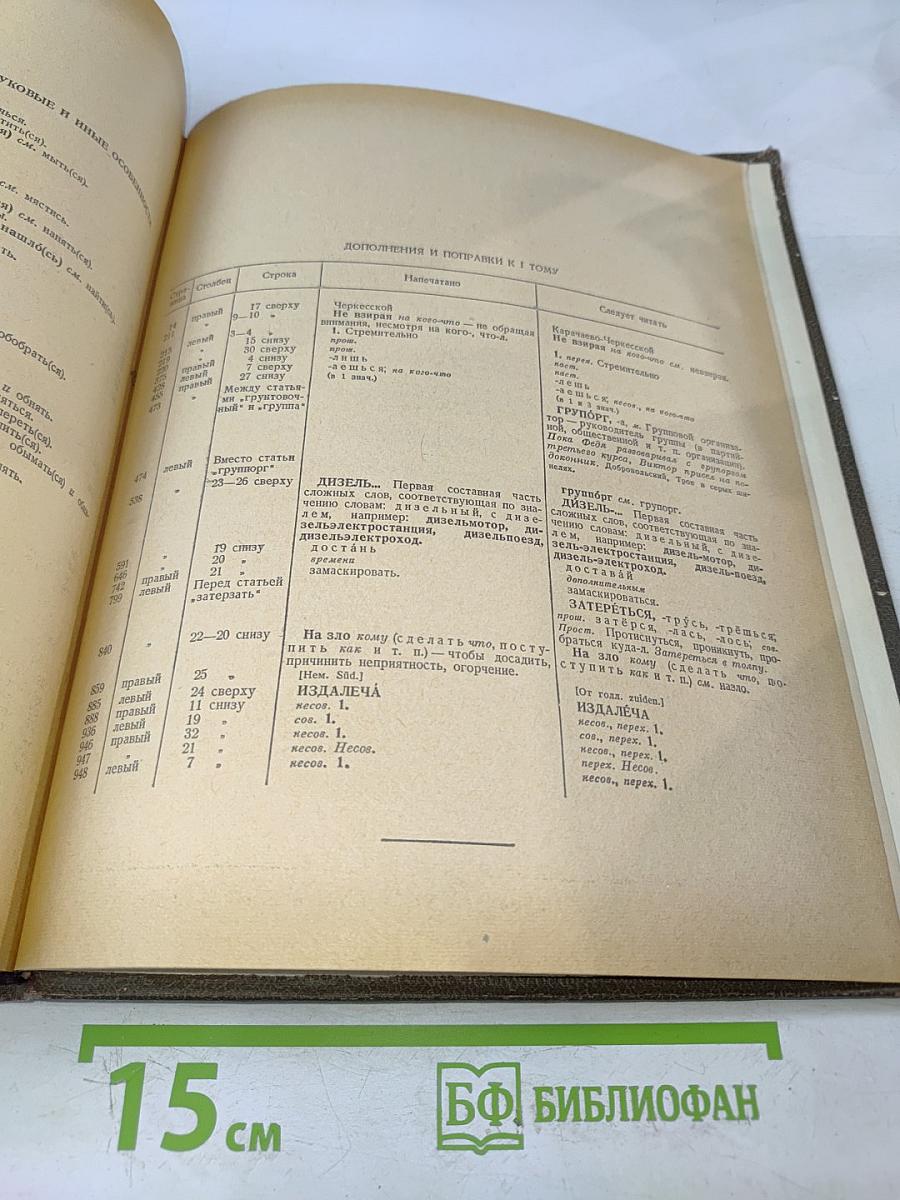 Словарь русского языка. Том II. К-О