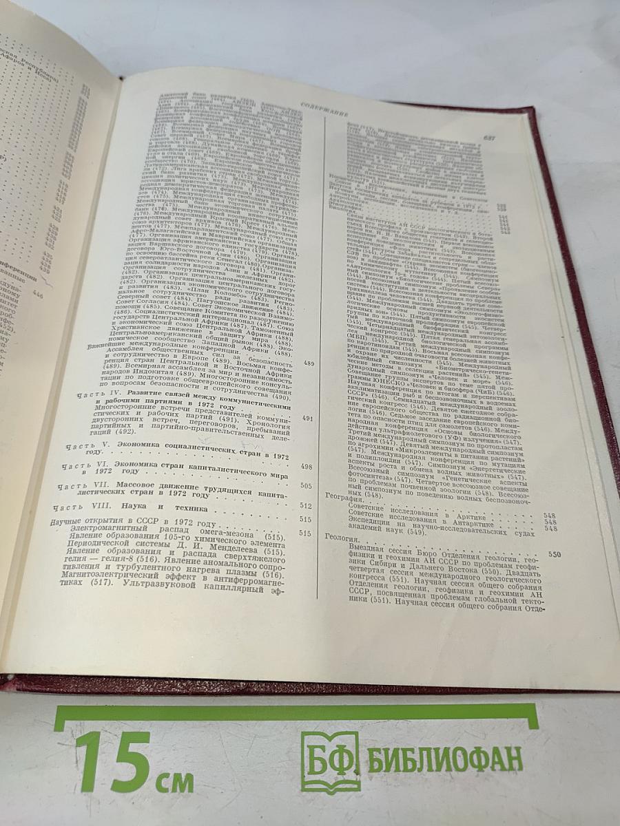 Ежегодник Большой Советской Энциклопедии 1973