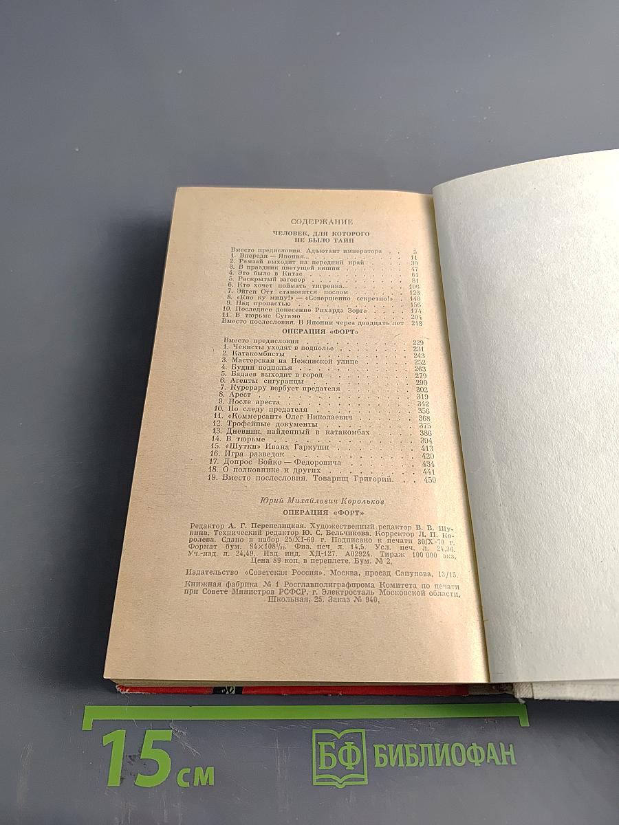 Операция "Форт"