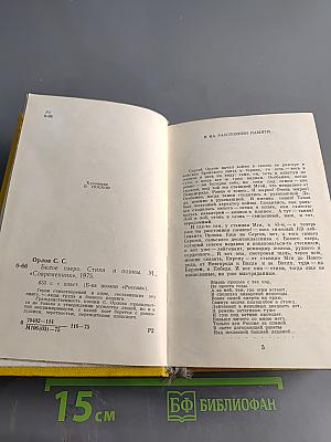 Белое озеро. Стихи и поэмы