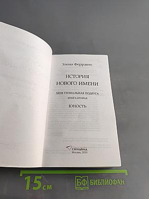История нового имени. Моя гениальная подруга. Книга вторая