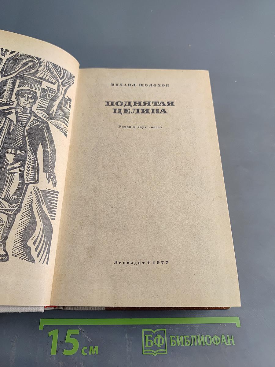 Поднятая целина. Роман в двух книгах. Книга первая