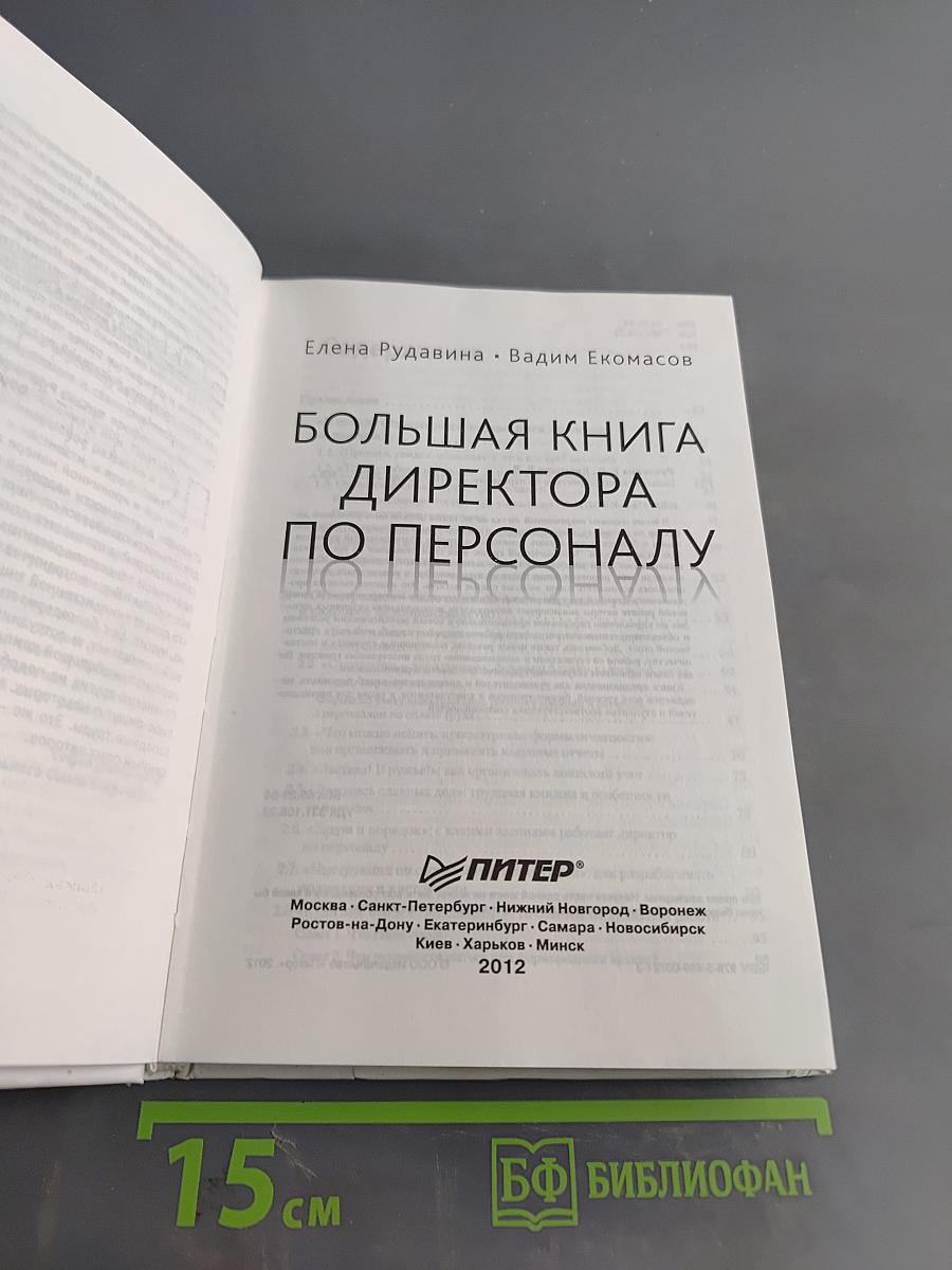 Большая книга директора по персоналу