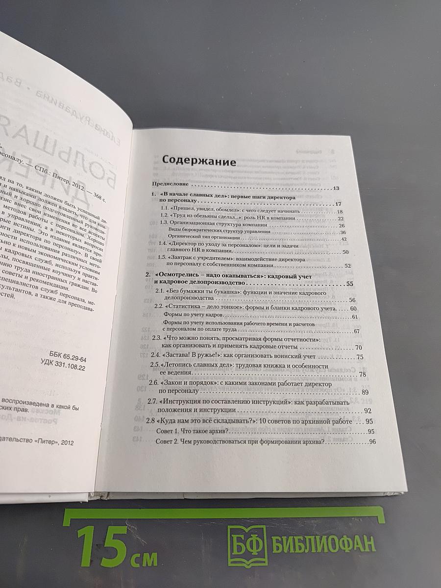 Большая книга директора по персоналу