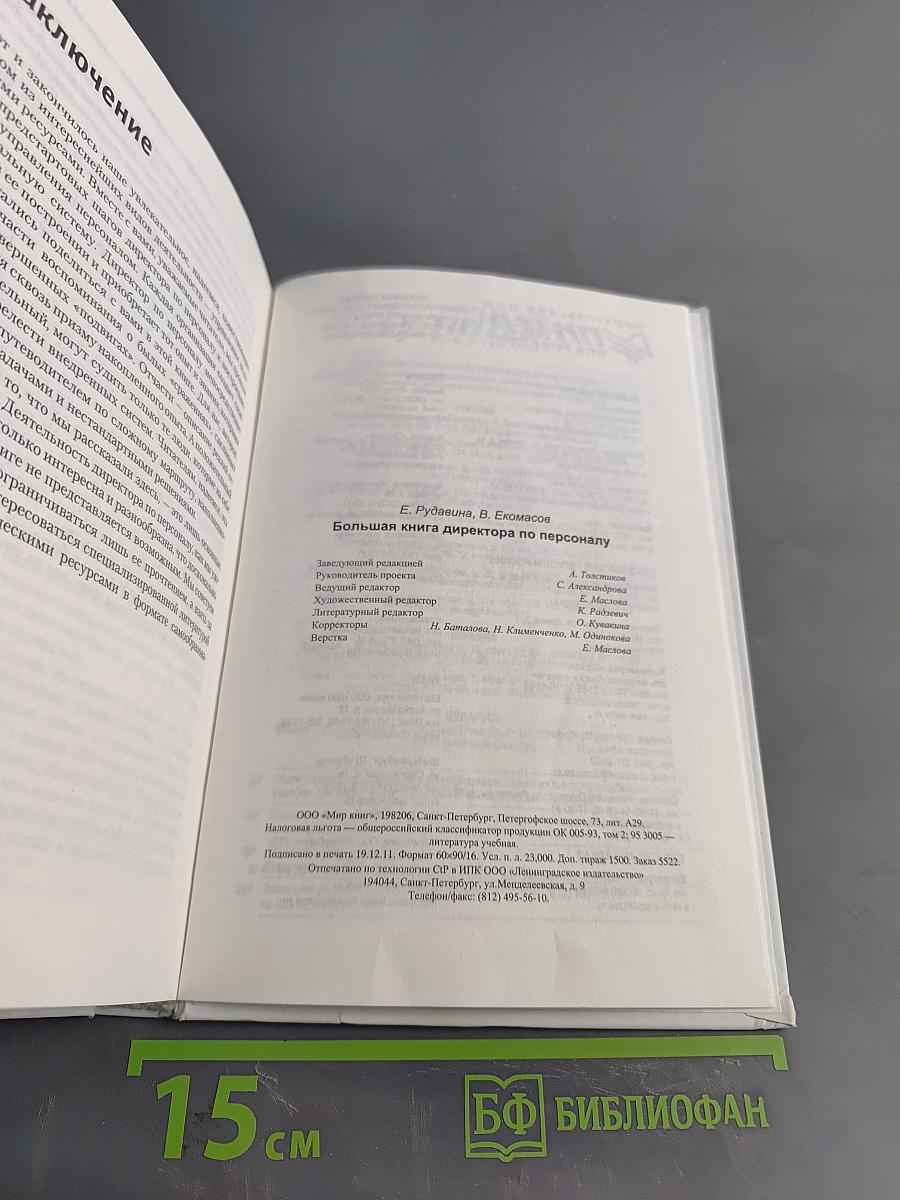 Большая книга директора по персоналу