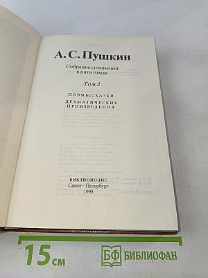 Собрание сочинений в пяти томах. Том 2. Поэмы. Сказки. Драматические произведения