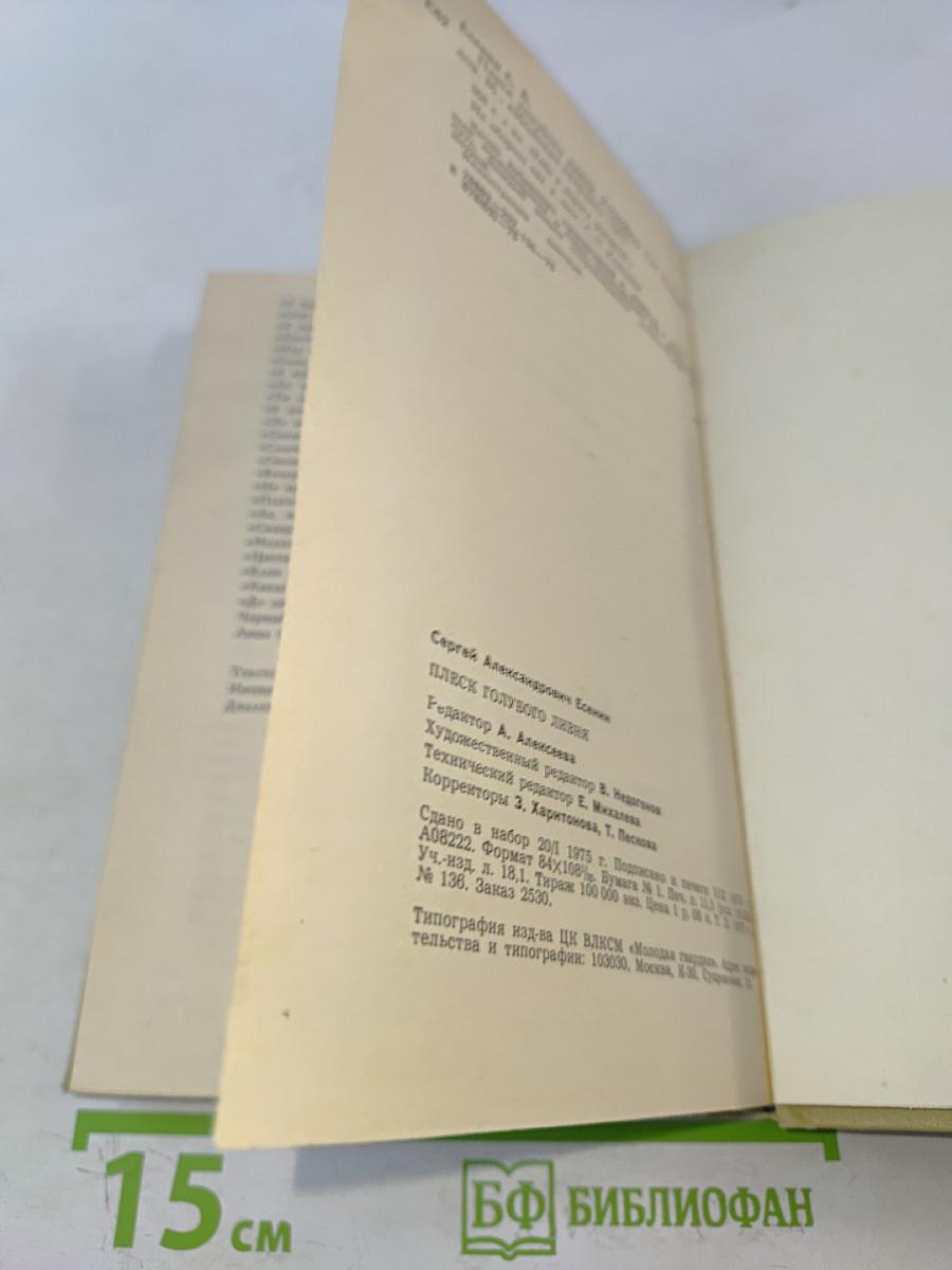 Плёс голубого липня