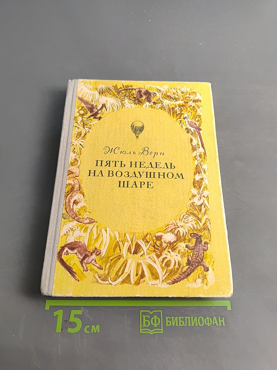 Пять недель на воздушном шаре