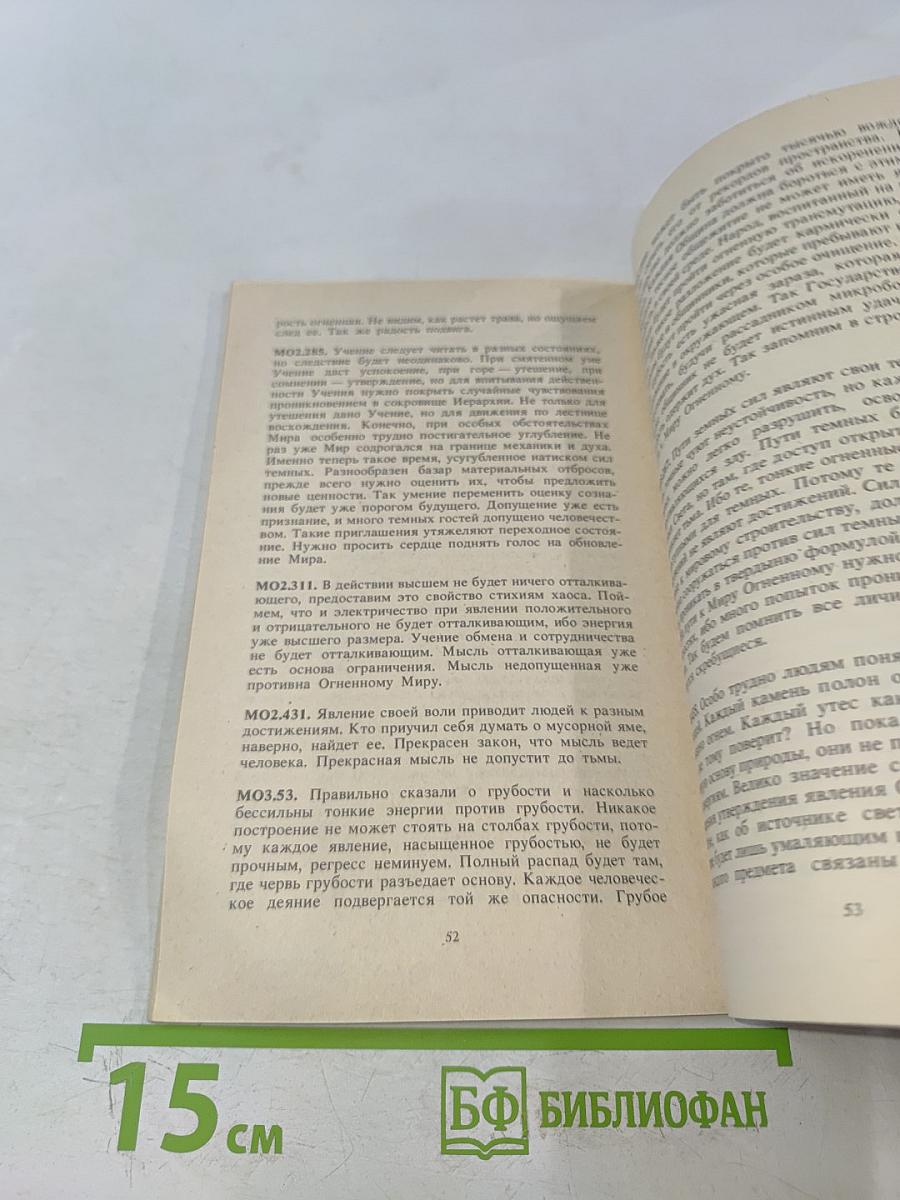 Агни Йога. Готовность допустить