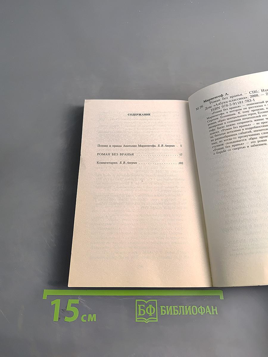 Роман без вранья