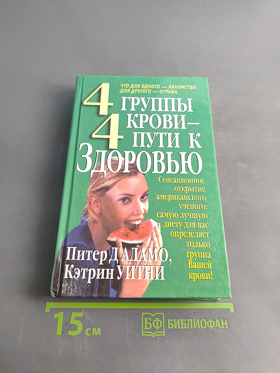 4 группы крови – 4 пути к здоровью