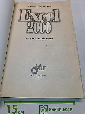 Excel 2000 (русифицированная версия)