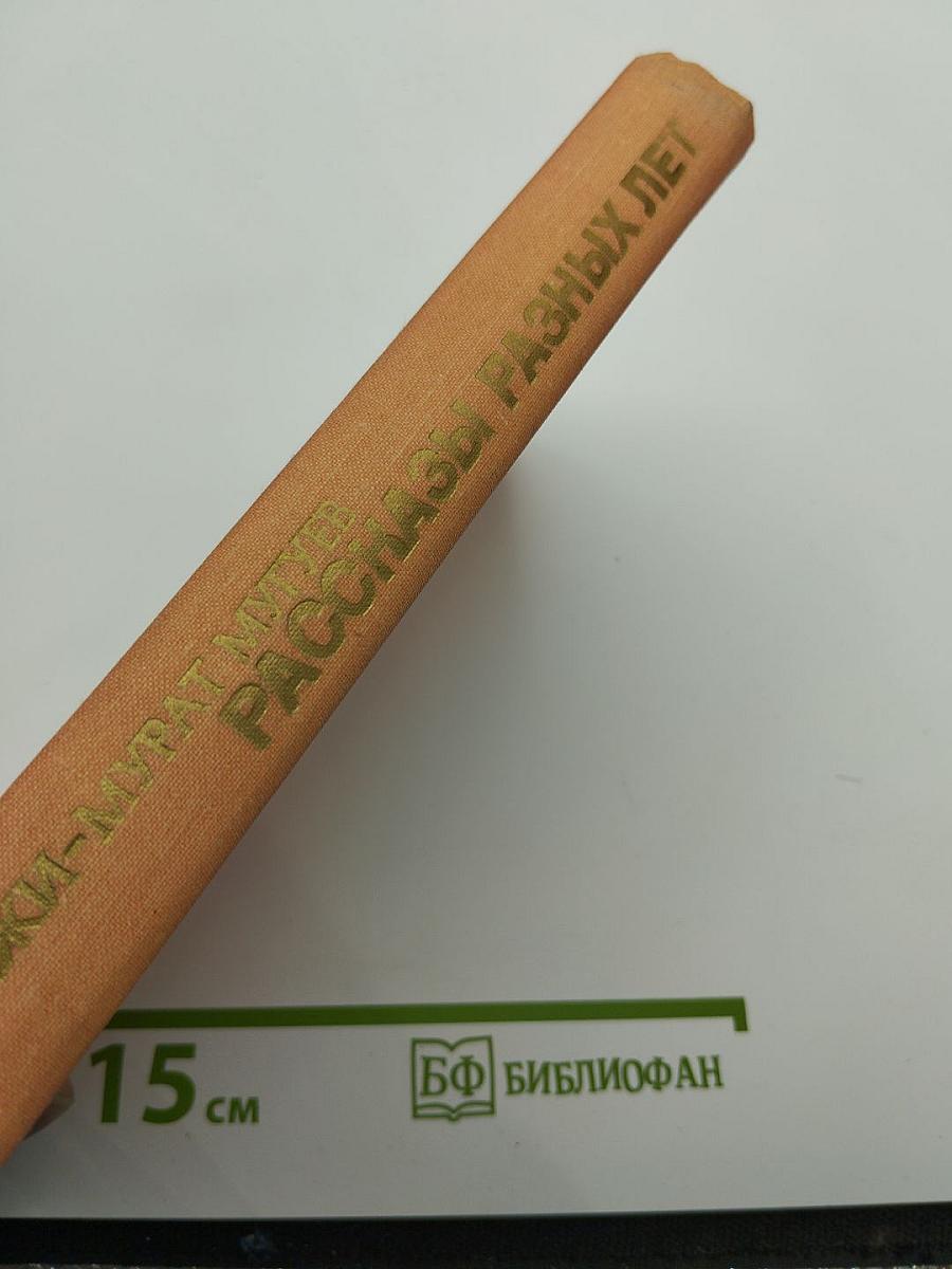 Рассказы разных лет