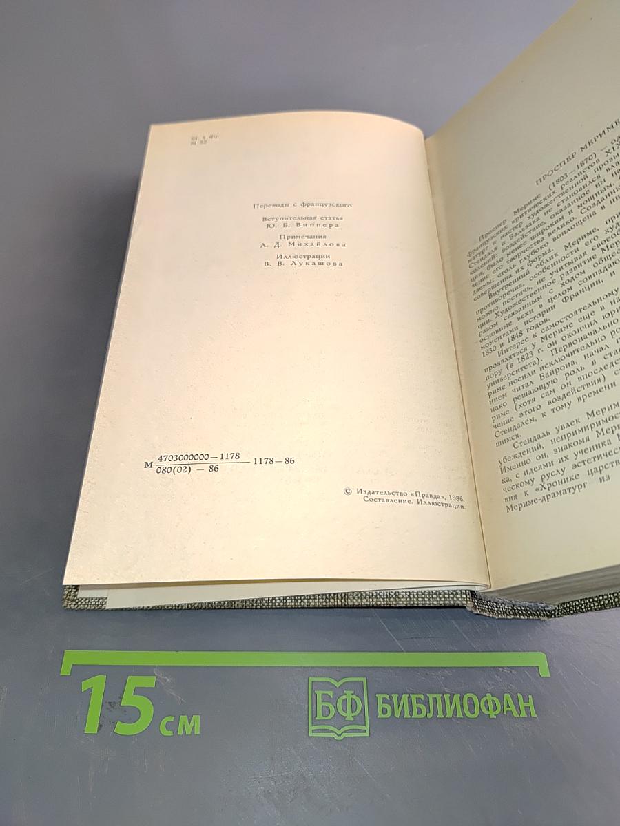 Избранное. Новеллы. Хроника царствования Карла IX