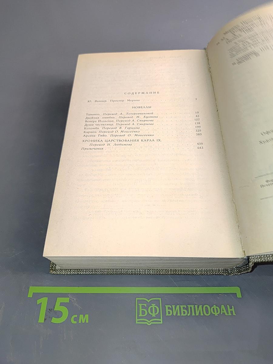 Избранное. Новеллы. Хроника царствования Карла IX