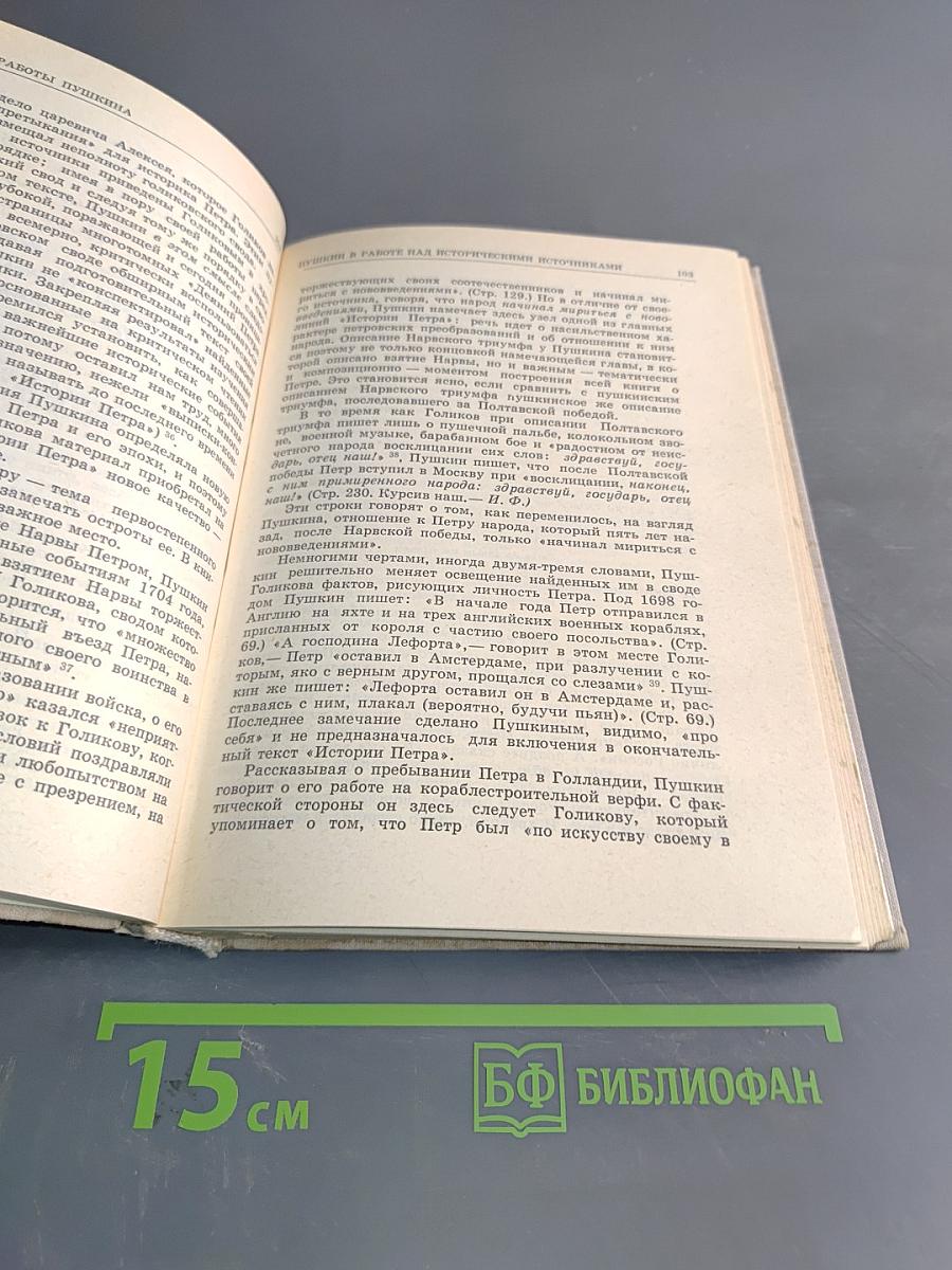 Незавершенные работы Пушкина