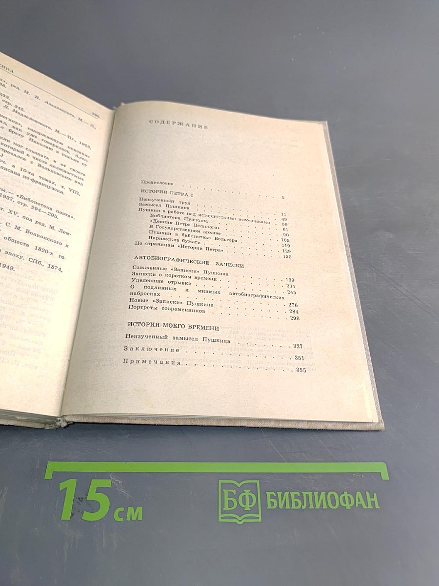 Незавершенные работы Пушкина