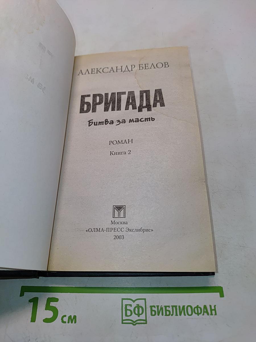 Бригада. Битва за масть. Книга 2