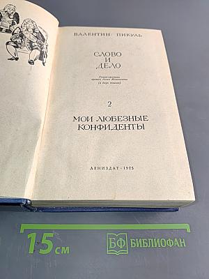 Слово и дело. Том 2. Мои любезные конфиденты