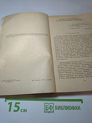 Повести Белкина. Дубровский. Капитанская дочка