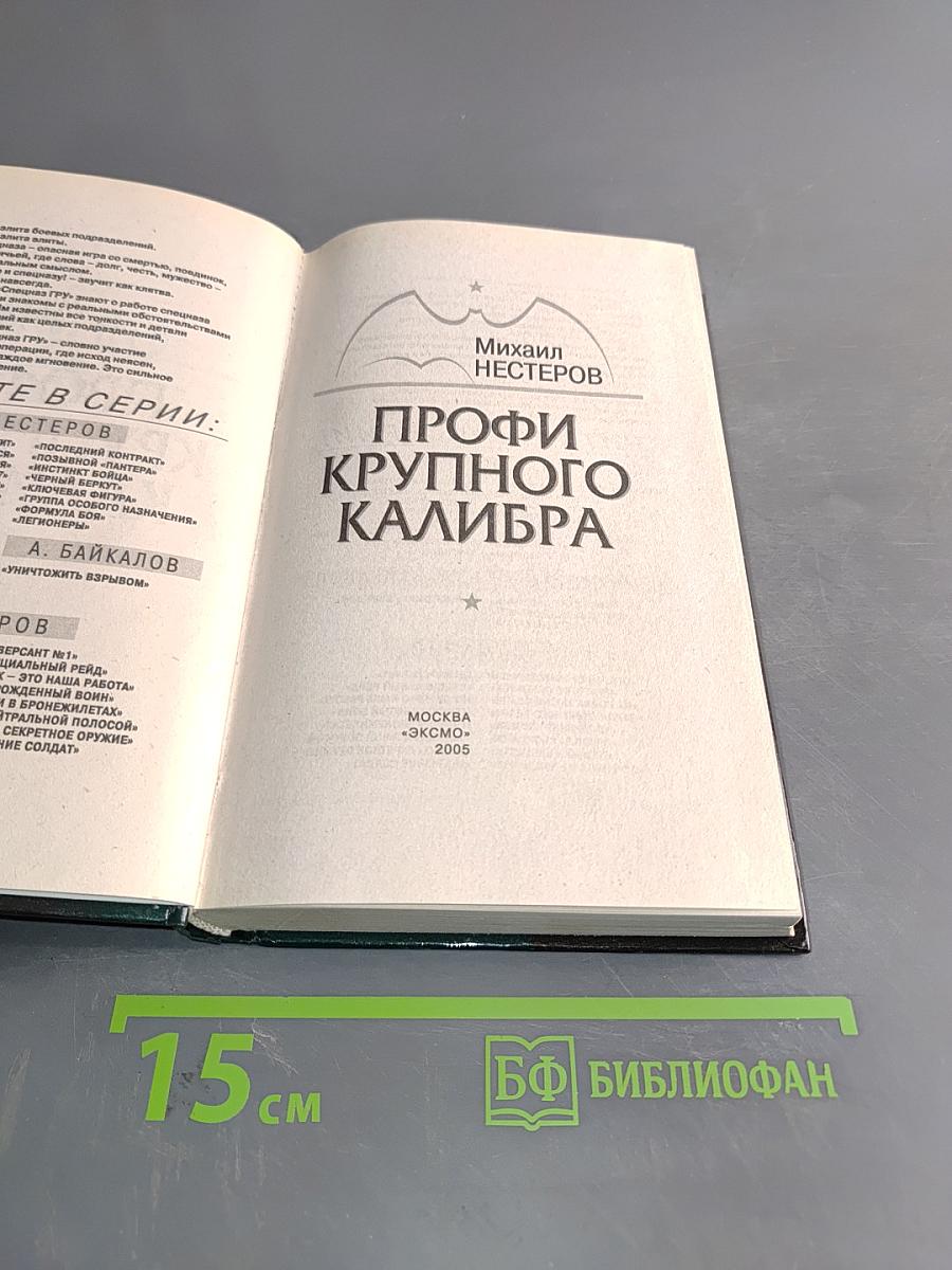Спецназ ГРУ. Профи крупного калибра