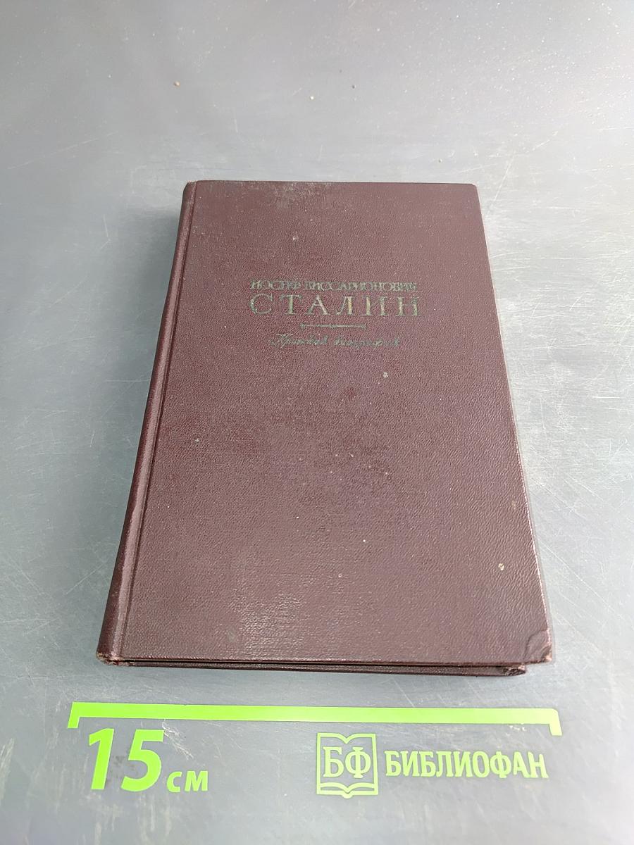 Иосиф Виссарионович Сталин. Краткая биография