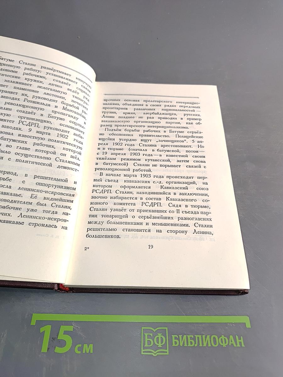 Иосиф Виссарионович Сталин. Краткая биография