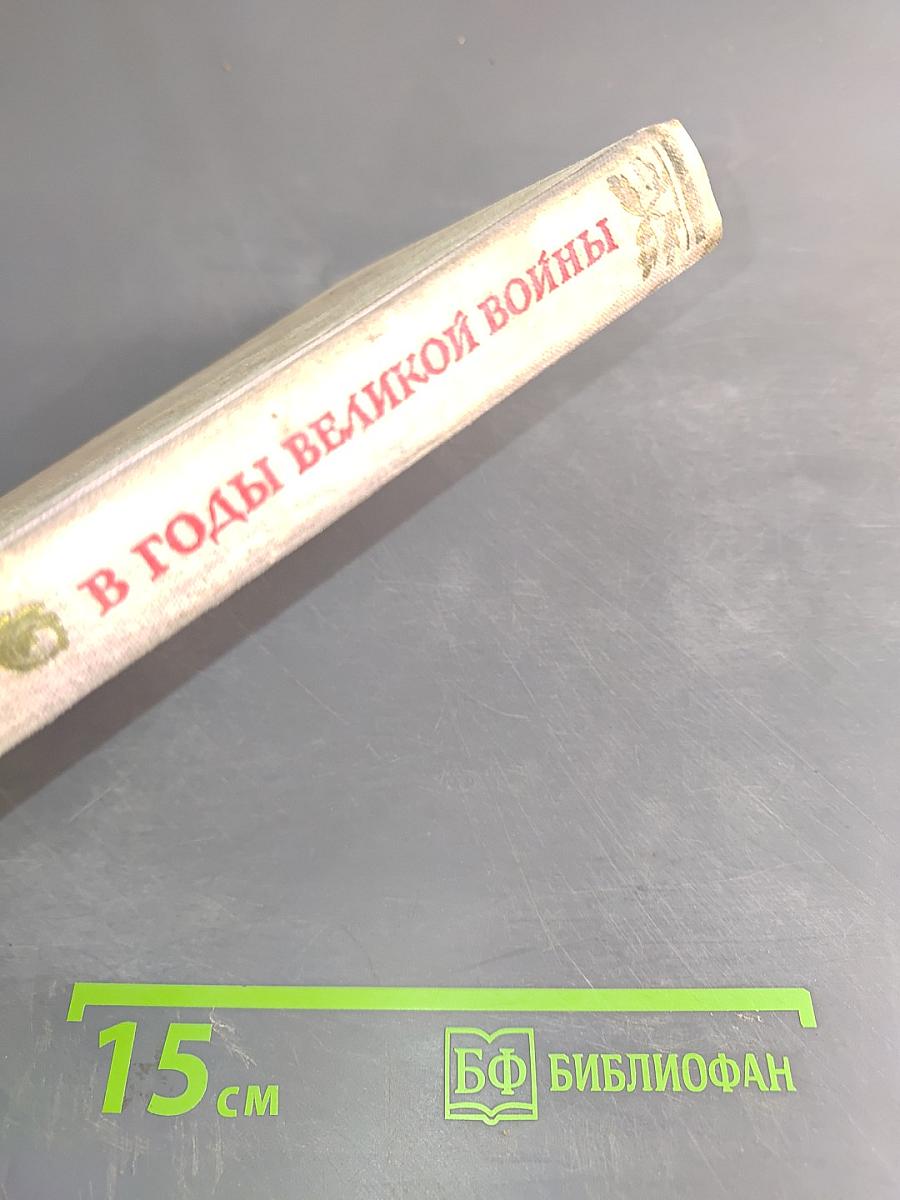 В годы великой войны