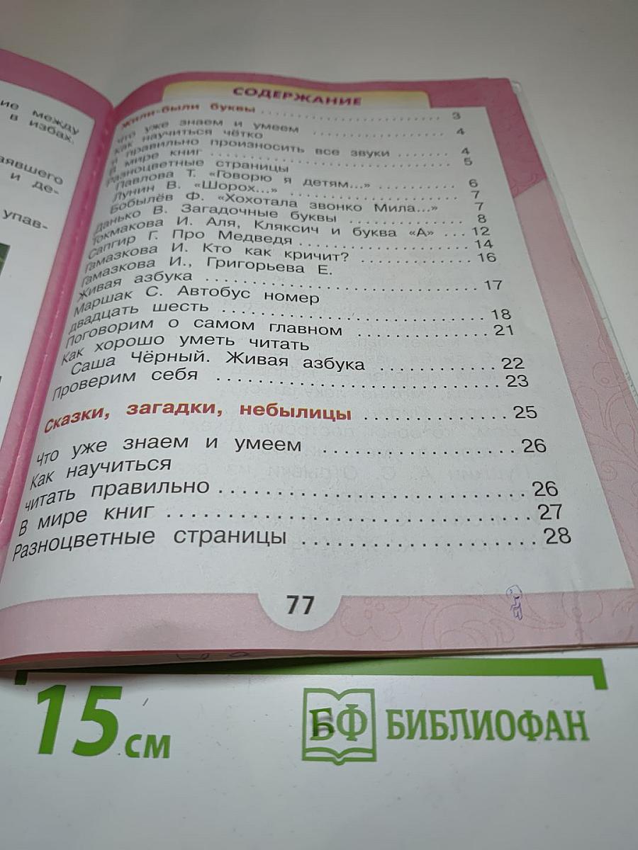 Литературное чтение. 1 класс. Часть 1