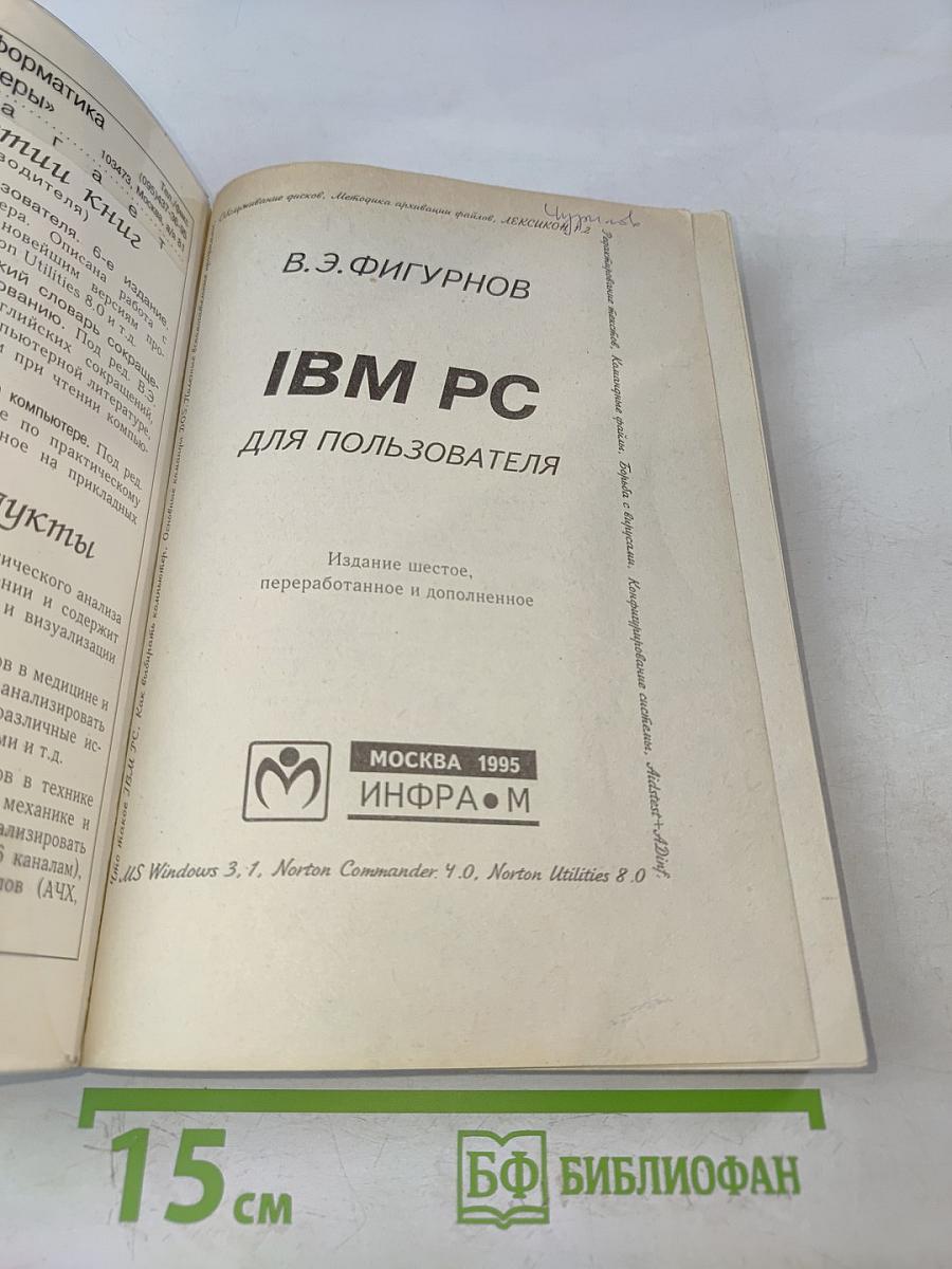 IBM PC для пользователя
