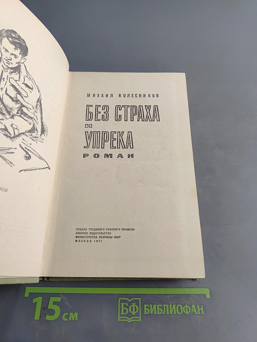 Без страха и упрека. Роман