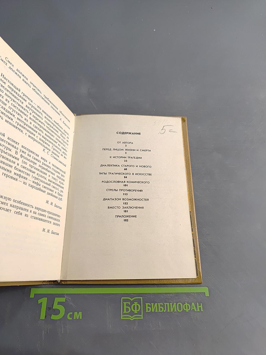 Палитра чувств: О трагическом и комическом. Книга для учащихся старших классов