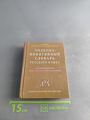 Толково-понятийный словарь русского языка