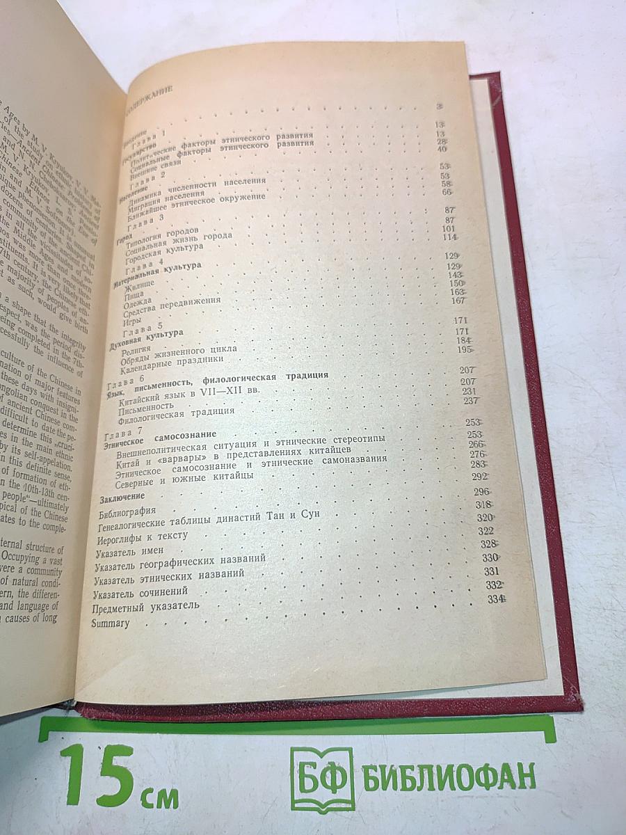 Китайский этнос в средние века (VII-XIII вв.)