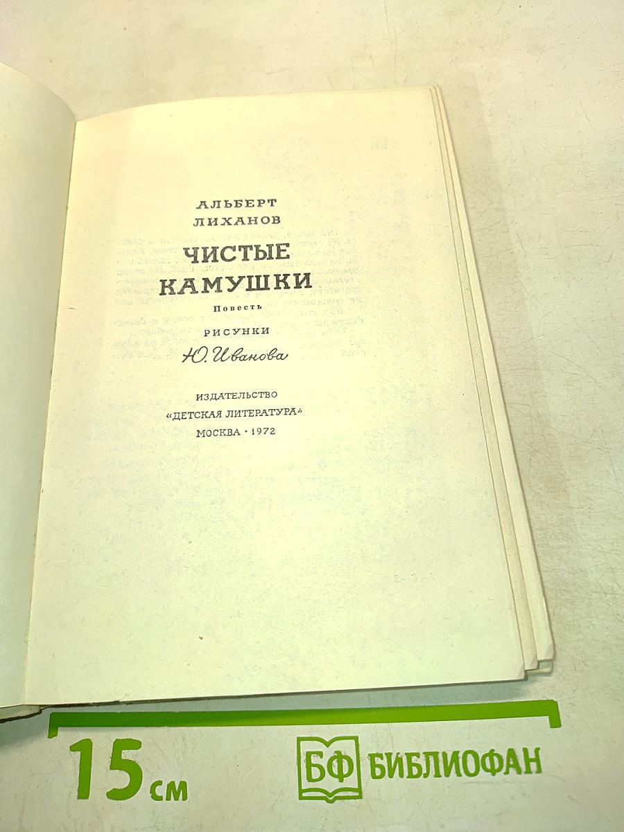 Чистые камушки
