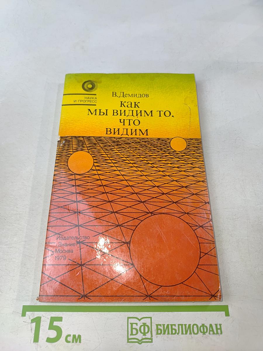 Как мы видим то, что видим
