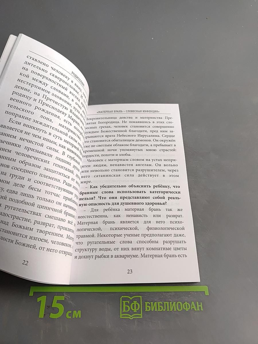 Родителям и детям о грехе сквернословия