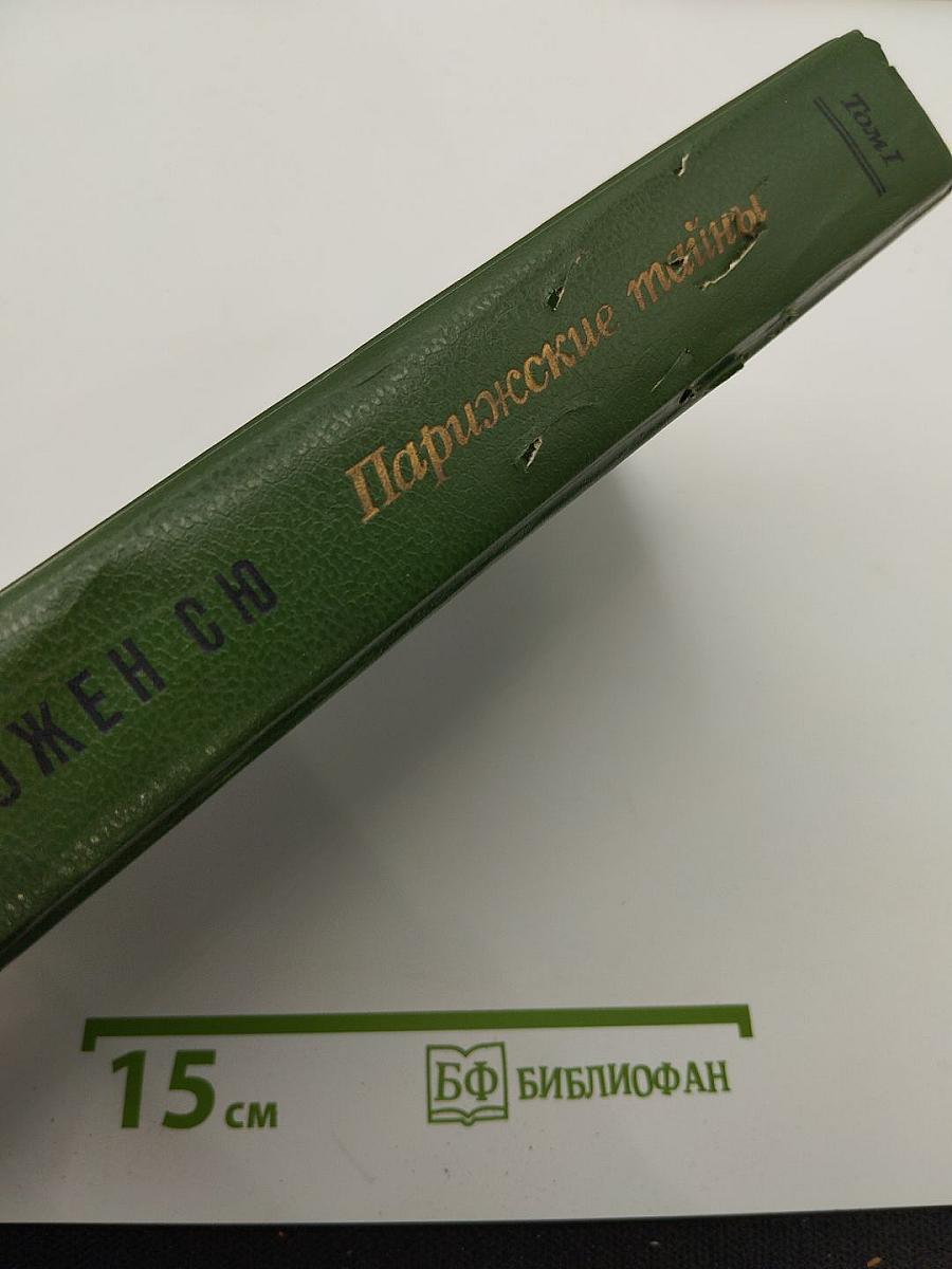 Парижские тайны. Том I