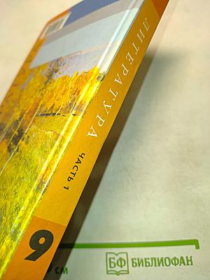 Литература. 9 класс. Учебник для общеобразовательных учреждений. В двух частях. Часть 1