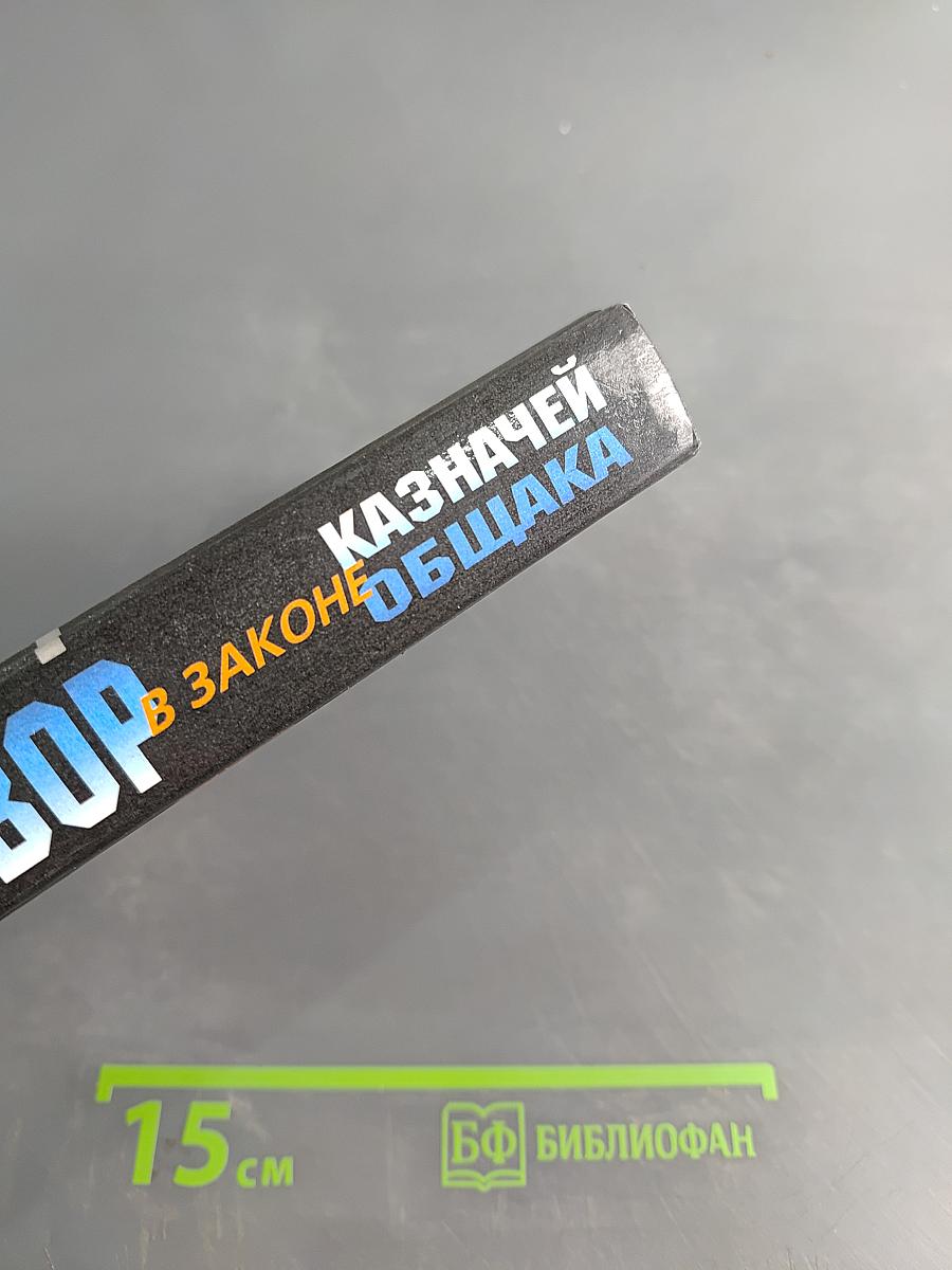 Я - вор в законе. Казначей общака