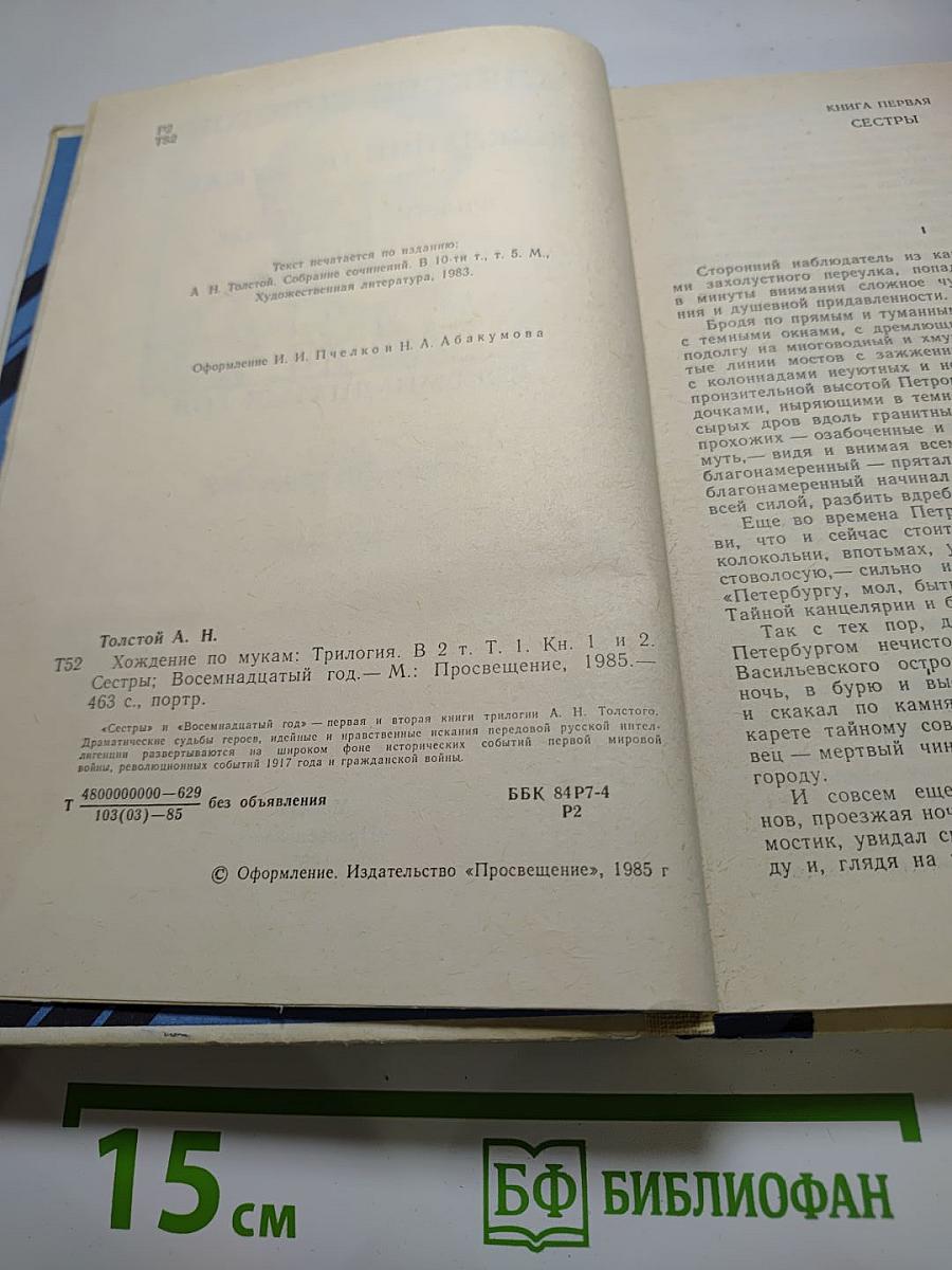 Хождение по мукам. Трилогия в двух томах. Том первый. Книги первая и вторая: Сёстры, Восемнадцатый год